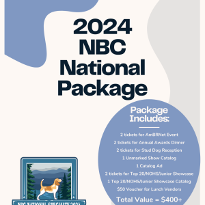 2024 April Show Package - Two tickets